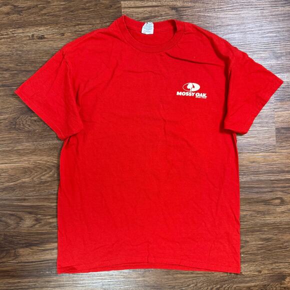 Mossy Oak Gildan Its not a passion its an obsession red graphic tshirt mens L - Picture 1 of 7